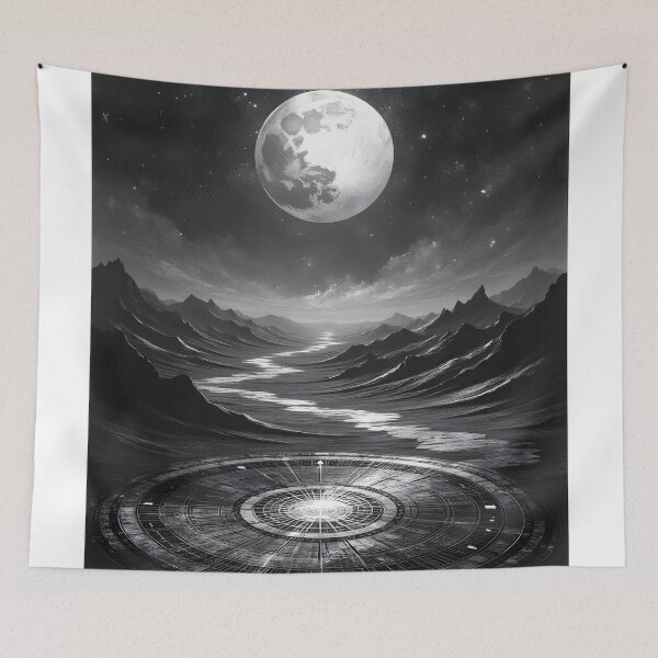 Item preview, Celestial Compass: Navigating the Cosmic Night designed and sold by oanaunciuleanu.