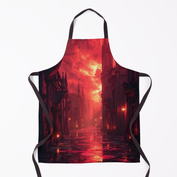 Item preview, Crimson Twilight in the Gothic Alley designed and sold by oanaunciuleanu.