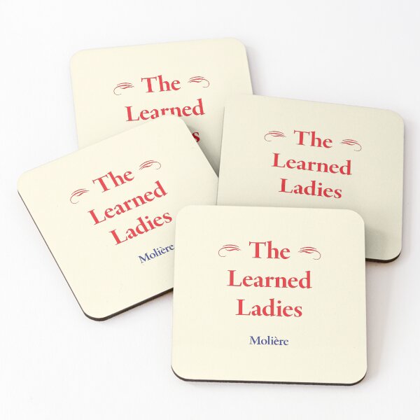 Item preview, Molière, The Learned Ladies, Classic Literature designed and sold by CharlottePlaceArt.