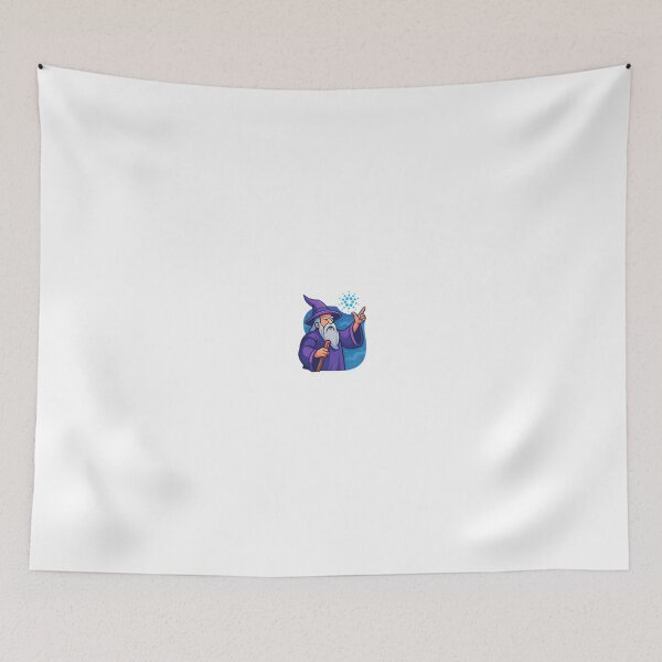 Item preview, Cardano wizard casting magic designed and sold by RobinDoodles.