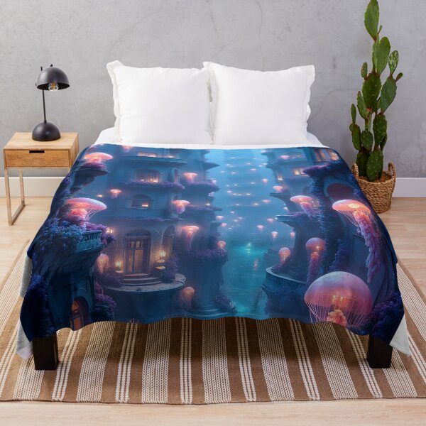 Item preview, Luminescent City of Jellyfish Lights designed and sold by oanaunciuleanu.