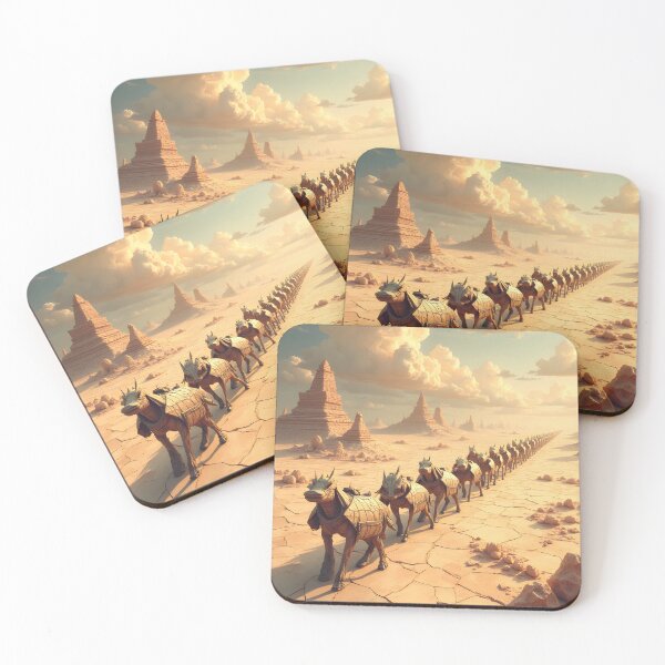 Item preview, The Endless Caravan of the Desert Guardians designed and sold by oanaunciuleanu.