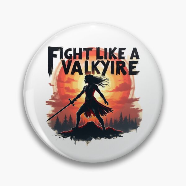 Item preview, Fight Like a Valkyrie – Bold Vintage Battle Scene Sunset Design designed and sold by skysshobu.