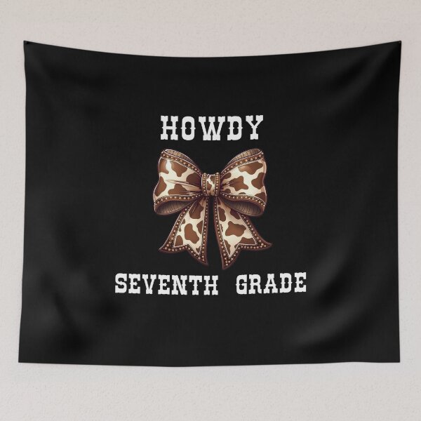 Item preview, Howdy Seventh Grade Bow designed and sold by Viikis.