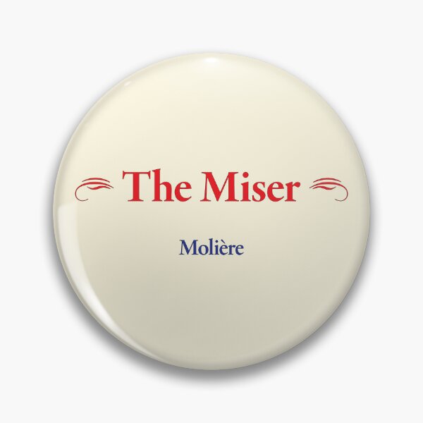 Item preview, Molière, The Miser, Classic Literature designed and sold by CharlottePlaceArt.