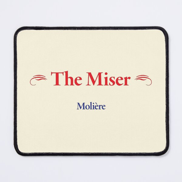 Item preview, Molière, The Miser, Classic Literature designed and sold by CharlottePlaceArt.