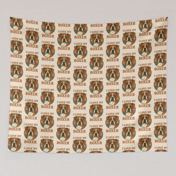 Item preview, Boxer designed and sold by TheWonkyEaselCo.