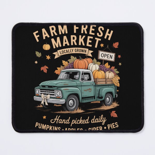 Item preview, Autumn Market Fall Pumpkin Patch at Fall Harvest autumn farm designed and sold by blueyeeti.