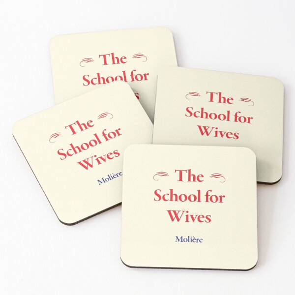 Item preview, Molière, The School for Wives, Classic Literature designed and sold by CharlottePlaceArt.