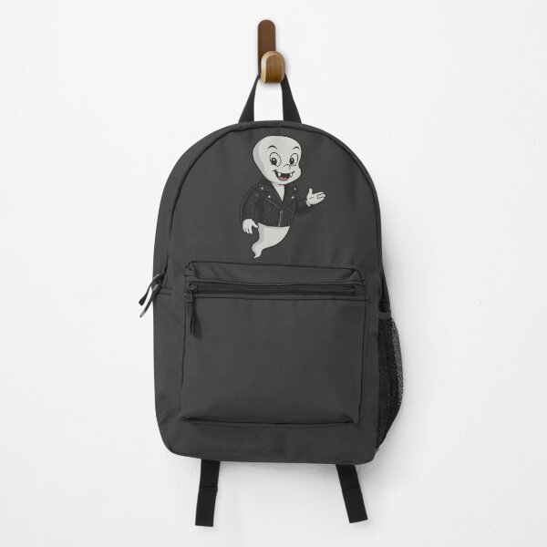 Item preview, Cool Ghost in Black Leather Jacket – Spooky Casper Style Illustration designed and sold by CreativeThoughts .