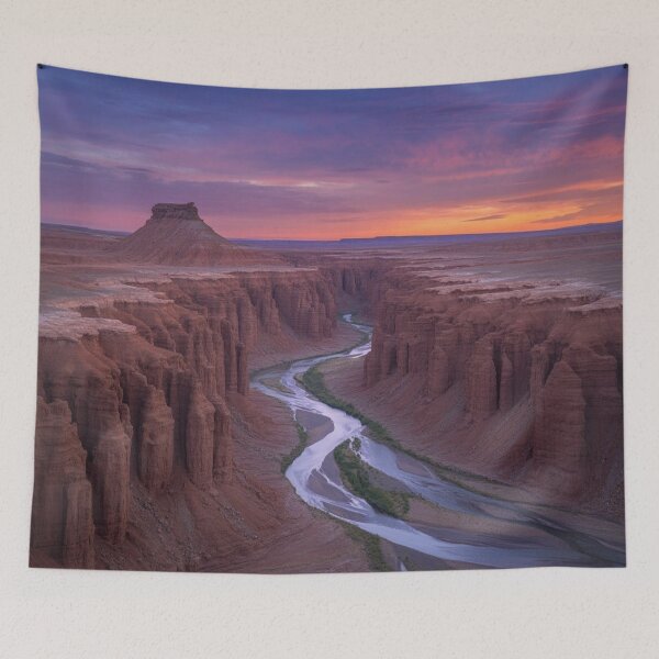Item preview, Lifestyle Hub: Majestic Desert Canyon Sunset designed and sold by M&M Lifestyle Hub.