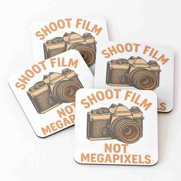 Item preview, Shoot Film Not Megapixels Retro Camera T-Shirt – Analog Photography Vintage Design for Film Lovers and Photographers designed and sold by Glownfun.