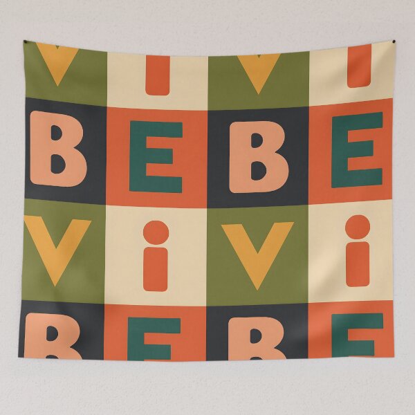 Item preview, Bold VIBE Blocks designed and sold by FestivityFinds.