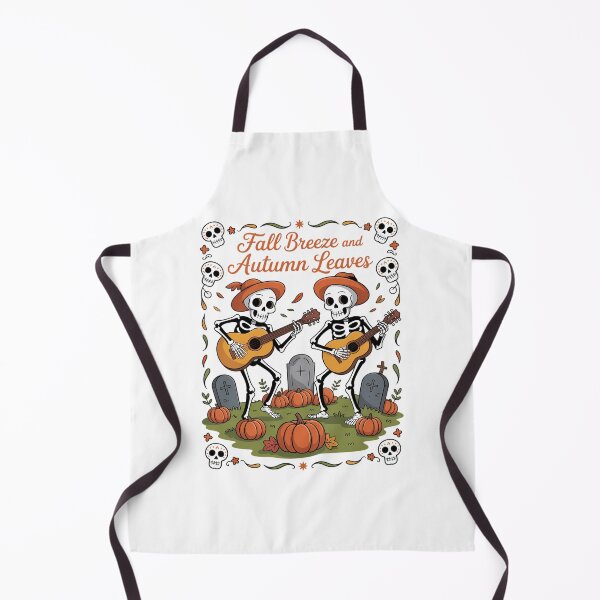 Item preview, Fall Breeze and Autumn Leaves Skeleton Pumpkin Spice designed and sold by blueyeeti.