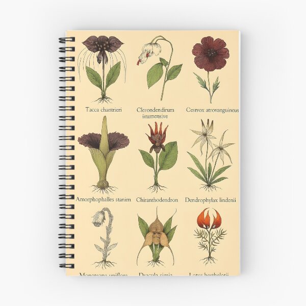 Item preview, Rare Botanical Illustration Collection — 9 Exotic and Unusual Plants Art Print designed and sold by WhisperFrame.