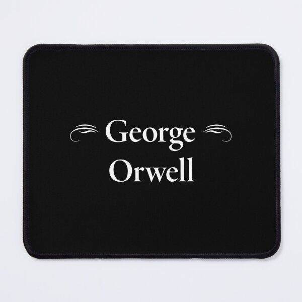 Item preview, George Orwell, English Novelist, Poet, Essayist, Journalist and Critic, Classic Literature designed and sold by CharlottePlaceArt.