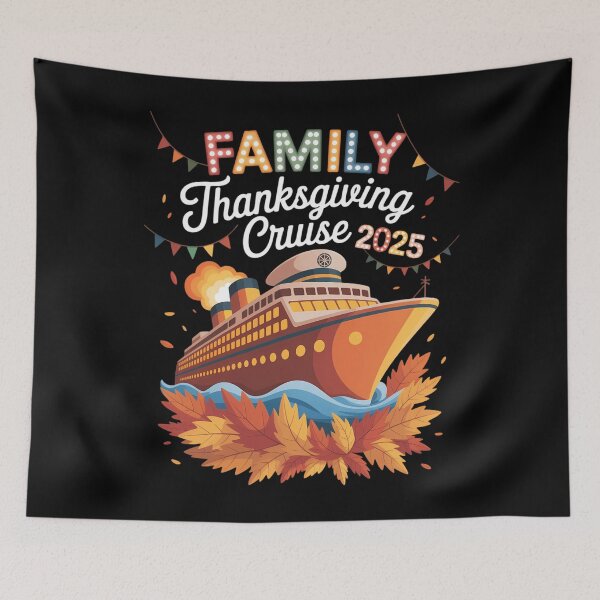Item preview, Family Thanksgiving Cruise 2025 Vacation Trip Ship Matching designed and sold by blueyeeti.