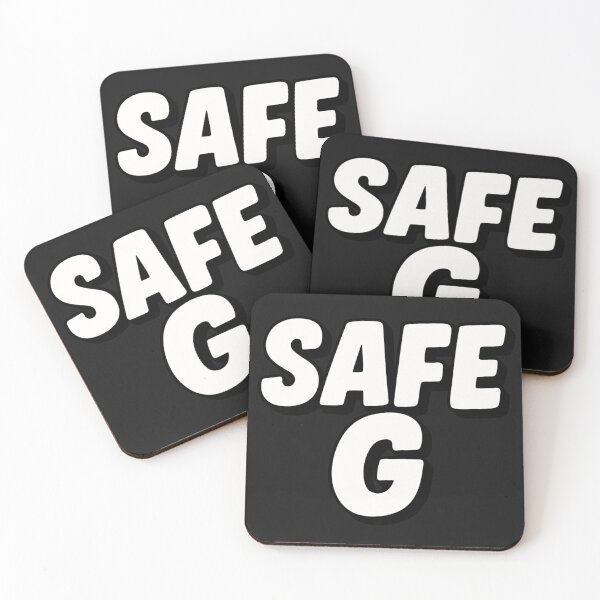 Item preview, SAFE G | UK Slang Comic Text Tee designed and sold by ViralByDesign.