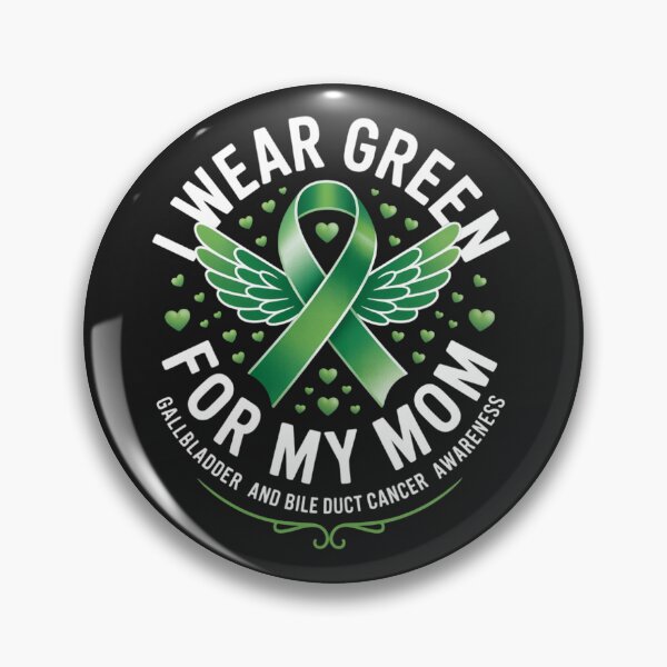 Item preview, I Wear Green For My Mom Bile Ducts Gallbladder Cancer designed and sold by ConceptualVibes.