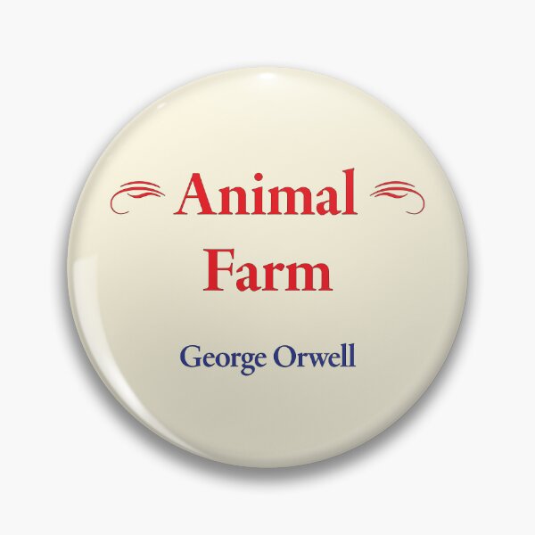 Item preview, George Orwell, Animal Farm, Classic Literature designed and sold by CharlottePlaceArt.