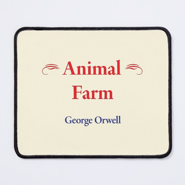 Item preview, George Orwell, Animal Farm, Classic Literature designed and sold by CharlottePlaceArt.