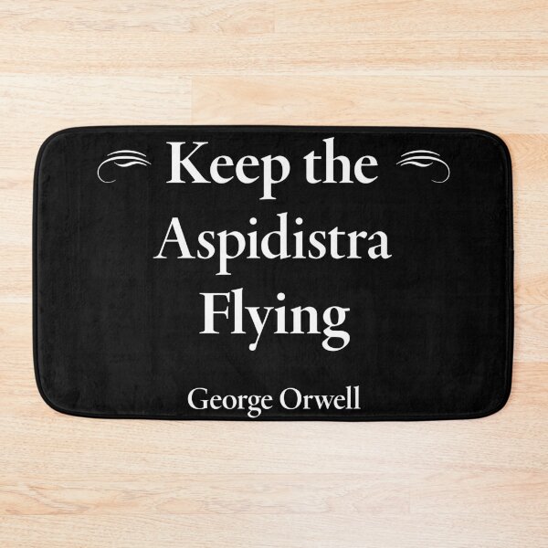 Item preview, George Orwell, Keep the Aspidistra Flying, Classic Literature designed and sold by CharlottePlaceArt.