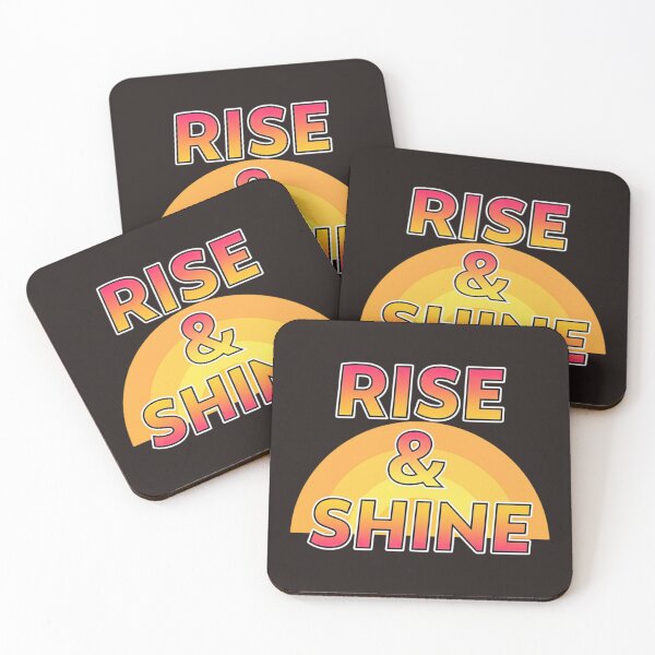Item preview, Rise and Shine Morning Motivation designed and sold by PrintBreeze.