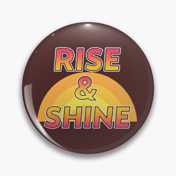 Item preview, Rise and Shine Morning Motivation designed and sold by PrintBreeze.