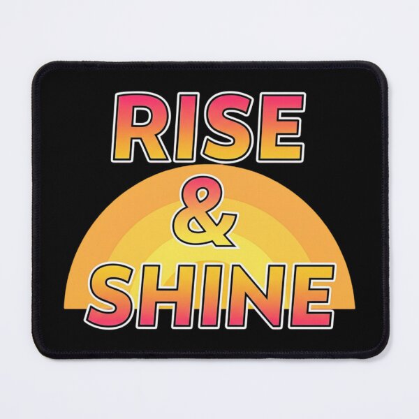 Item preview, Rise and Shine Morning Motivation designed and sold by PrintBreeze.