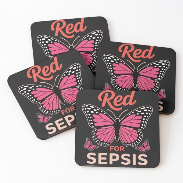 Item preview, I Wear Red For Sepsis Awareness Sepsis Survivor  designed and sold by ConceptualVibes.