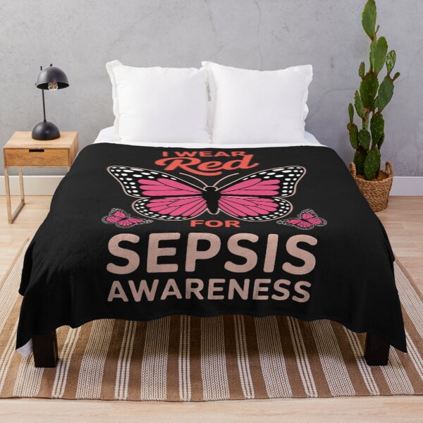 Item preview, I Wear Red For Sepsis Awareness Sepsis Survivor  designed and sold by ConceptualVibes.