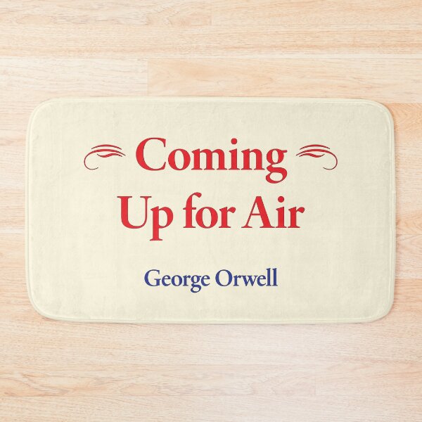 Item preview, George Orwell, Coming Up for Air, Classic Literature designed and sold by CharlottePlaceArt.