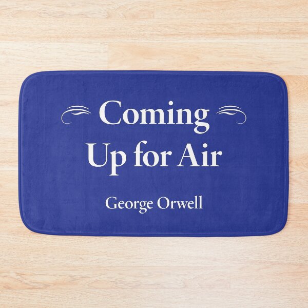 Item preview, George Orwell, Coming Up for Air, Classic Literature designed and sold by CharlottePlaceArt.