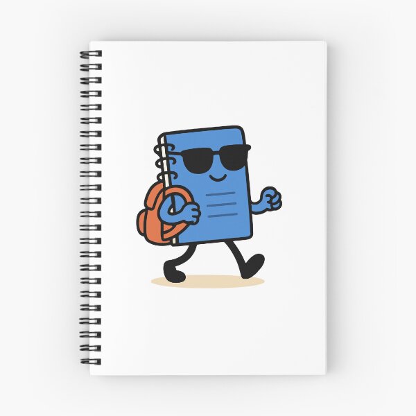 Item preview, Cool blue book go back to school designed and sold by DKunic.