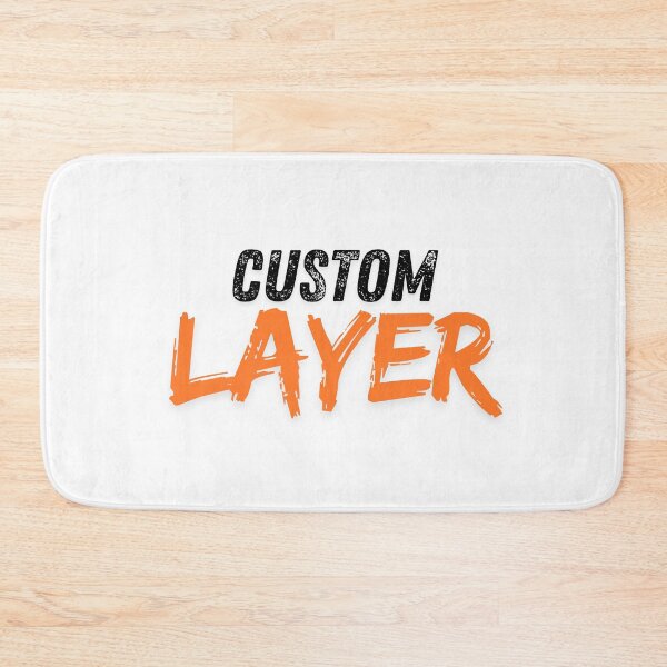 Item preview, Layer Text Design – Bold Orange Brush Typography designed and sold by PARINCREATE.