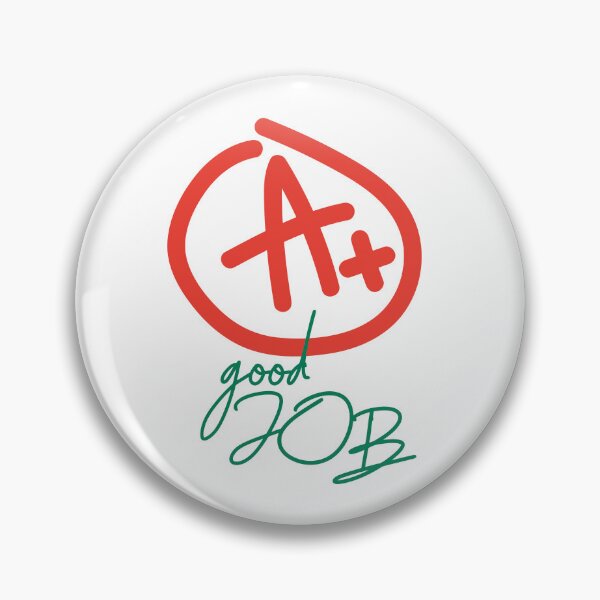Item preview, Good school grades retro art designed and sold by Luamor.