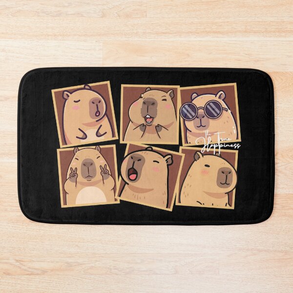 Item preview, The True Happiness - Capybara designed and sold by The magic  Yellow bus.