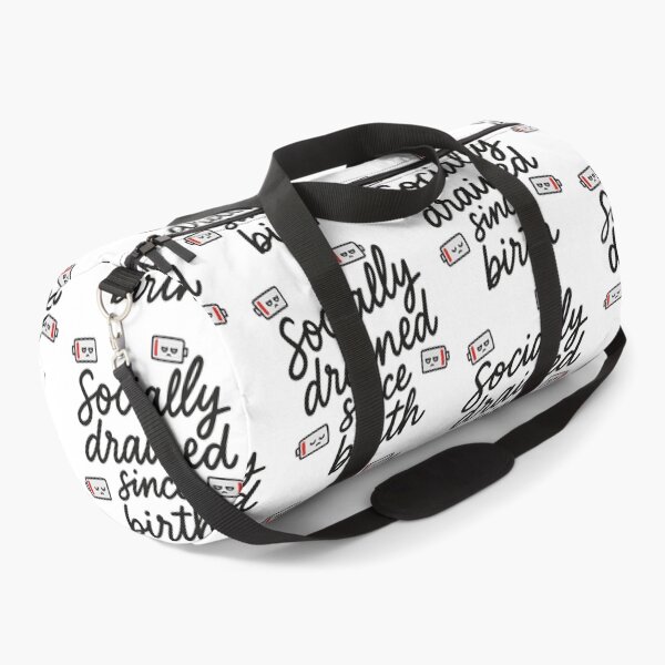 Item preview, Socially Drained Since Birth  designed and sold by DesignedbyRoley.