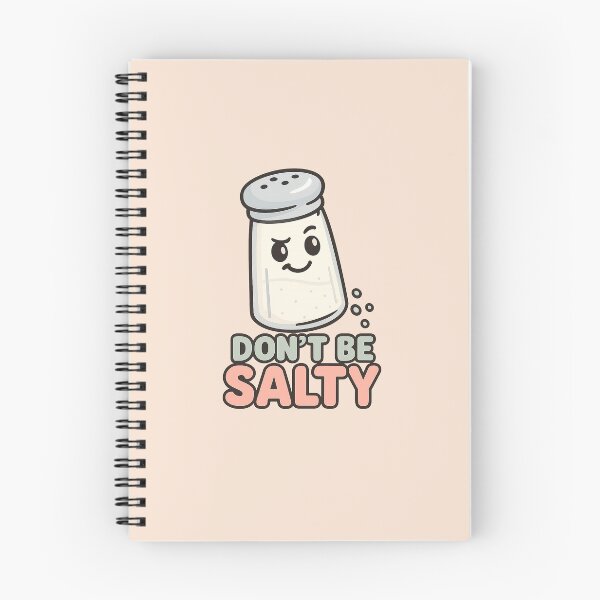 Item preview, Don’t Be Salty – Cute Cartoon Salt Shaker with Attitude designed and sold by Bramble99.