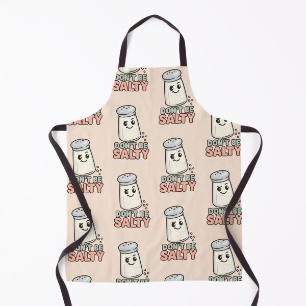 Item preview, Don’t Be Salty – Cute Cartoon Salt Shaker with Attitude designed and sold by Bramble99.
