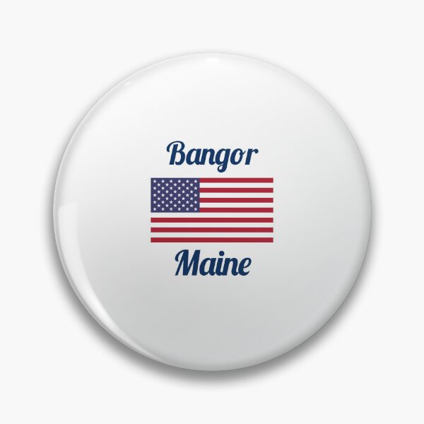 Item preview, Bangor Maine - Stylish Prints, designed and sold by Fleetwood1994.