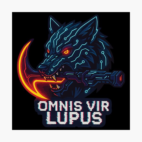 Item preview, Omnis Vir Lupus Howler designed and sold by RamblingsRose.