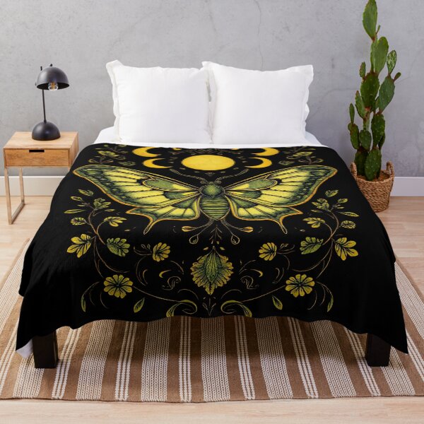 Item preview, Luna Moth – Mystic Folklore Emblem designed and sold by Zenthosprint.