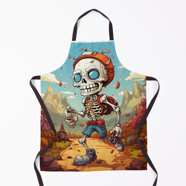 Item preview, A COLORFUL COMIC-STYLE SKELETON designed and sold by infinitearte.