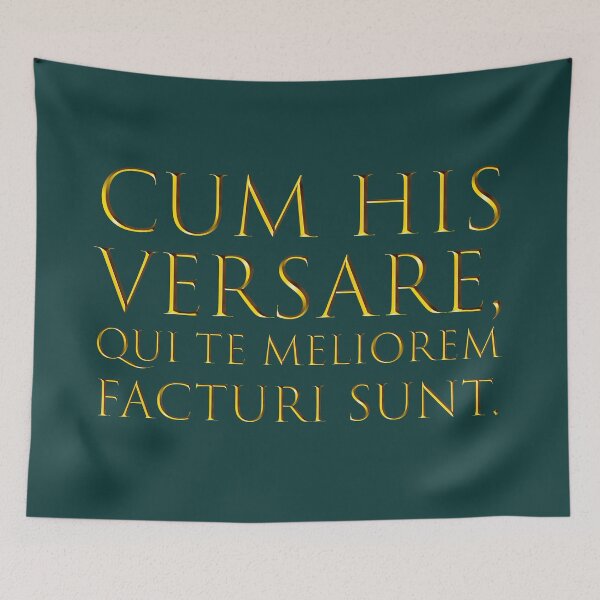 Item preview, Stoic Seneca Quote — Motivational Gold Home Decor designed and sold by Wisdom Wear.