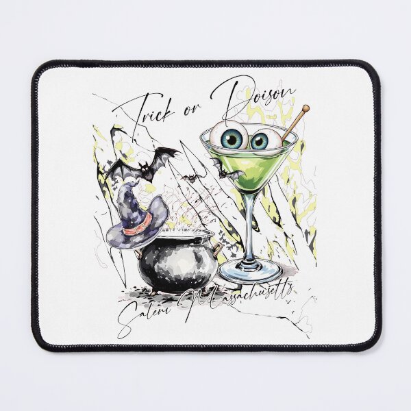 Item preview, HALLOWEEN - - WATERCOLOR - PECIL DRAWN - TRICK OR POISON, SALEM MASSACHUSSETS designed and sold by justyna-s28.
