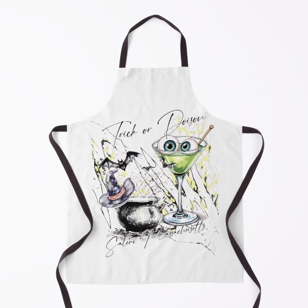Item preview, HALLOWEEN - - WATERCOLOR - PECIL DRAWN - TRICK OR POISON, SALEM MASSACHUSSETS designed and sold by justyna-s28.