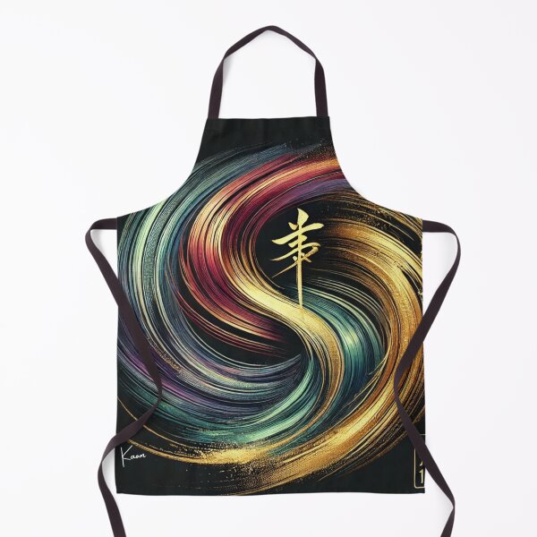 Item preview, “Golden Harmony – Zen Vortex in Yin-Yang Form” designed and sold by Zenlines by Ralf Gradl.