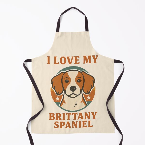 Item preview, Brittany Spaniel designed and sold by TheWonkyEaselCo.