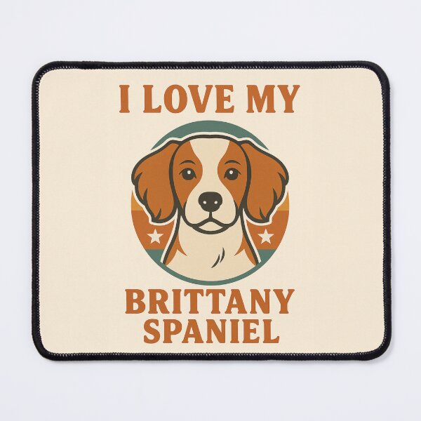 Item preview, Brittany Spaniel designed and sold by TheWonkyEaselCo.